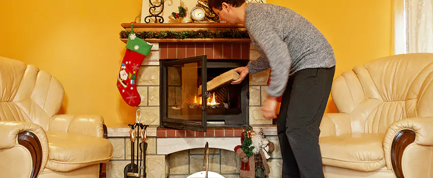 Gas to Wood-Burning Fireplace Conversion Services in Alvin, Texas