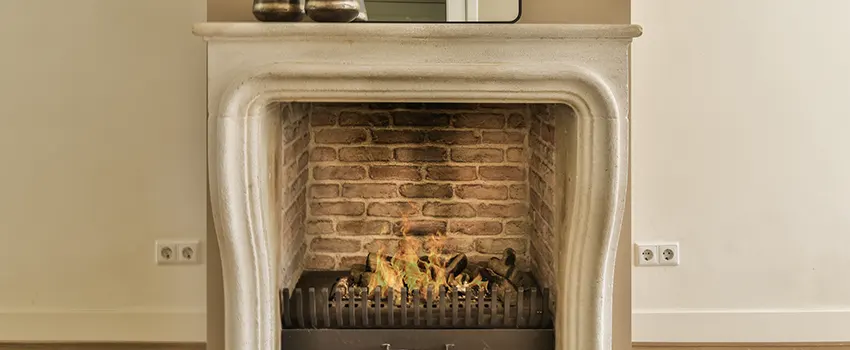 Vintage-style Fireplace Redesign in Alvin, Texas