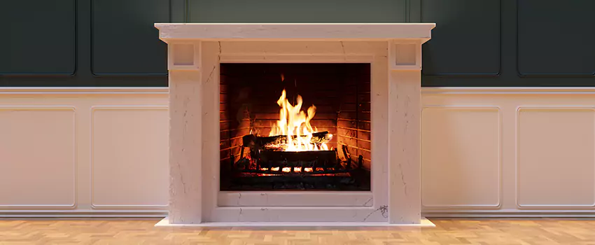Open Flame Wood-Burning Fireplace Installation Services in Alvin, Texas